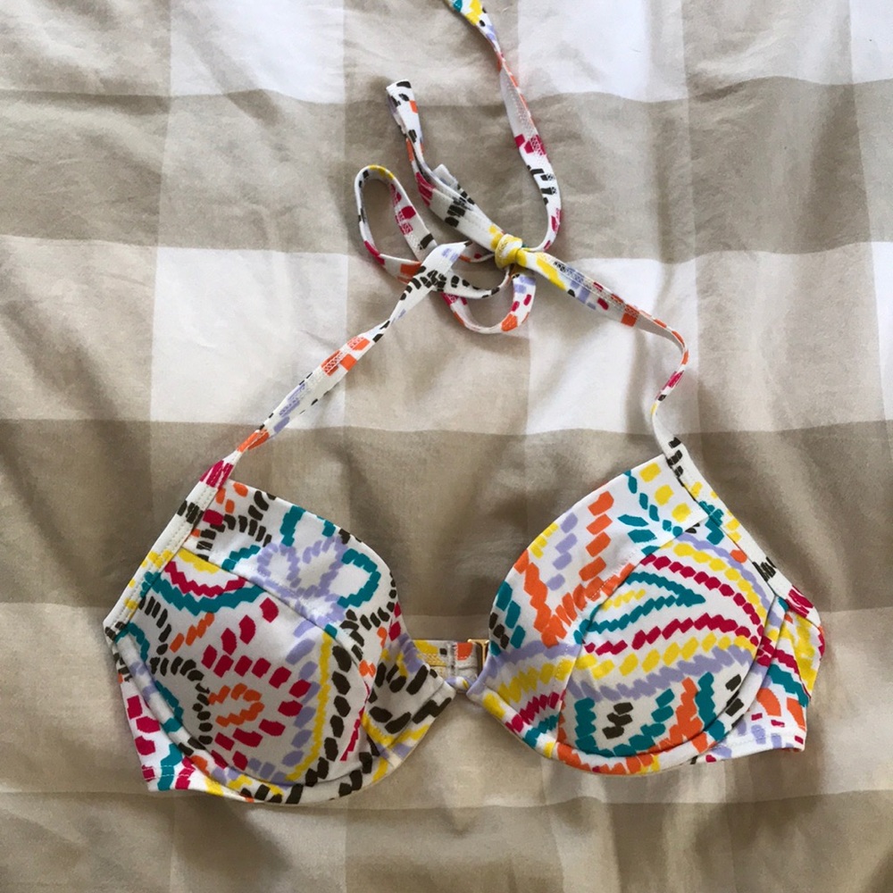 👙❗️multi colored VS bikini top❗️👙